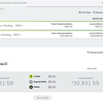 Huntington Bank Log