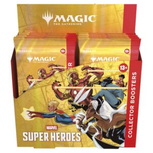 Magic The Gathering - Marvel Super Heroes - Collector Booster Box (12 Packs)